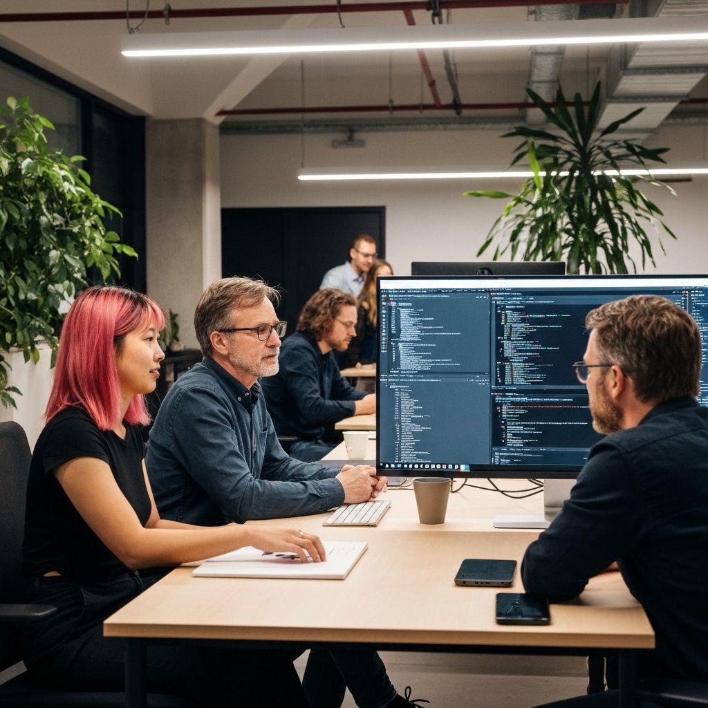 Blank Design & Solutions team workspace